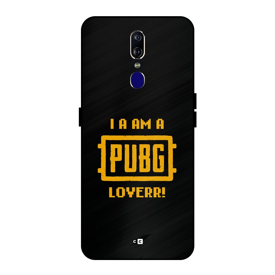 PUBG Lover Metal Back Case for Oppo F11