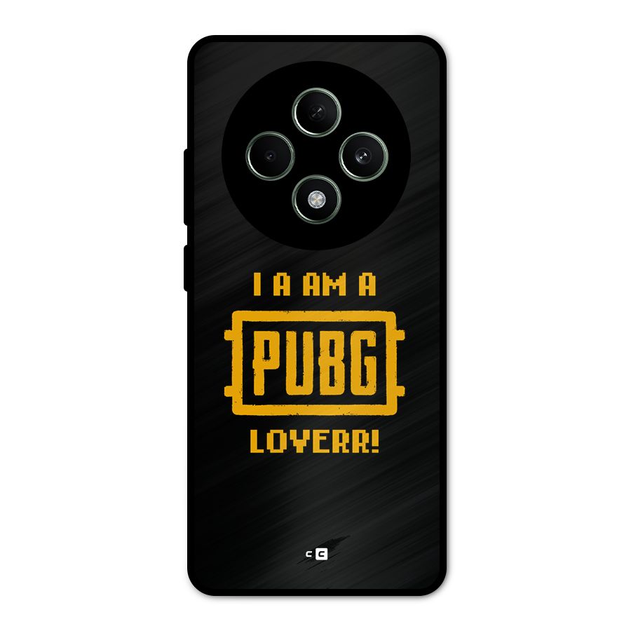 PUBG Lover Metal Back Case for Oppo F27