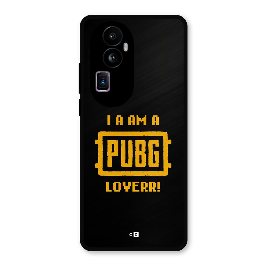 PUBG Lover Metal Back Case for Oppo Reno10 Pro Plus