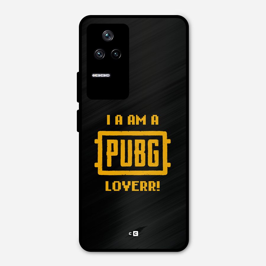 PUBG Lover Metal Back Case for Poco F4 5G