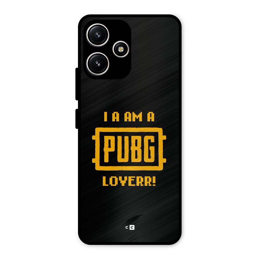 PUBG Lover Metal Back Case for Poco M6 Pro