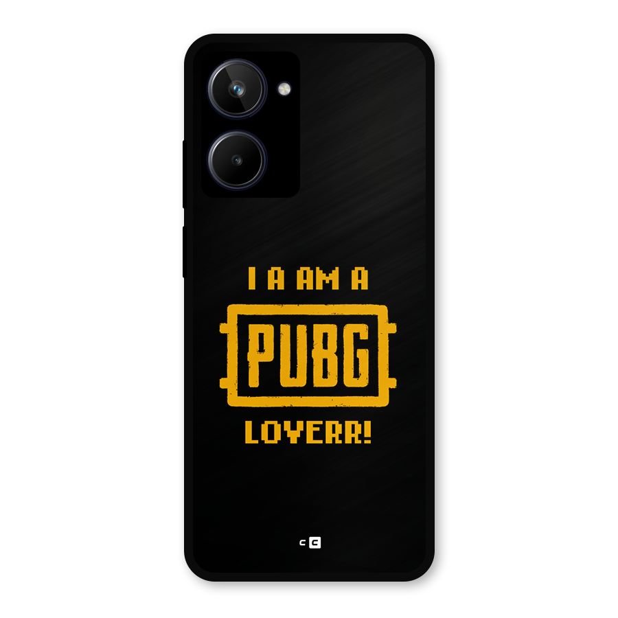 PUBG Lover Metal Back Case for Realme 10