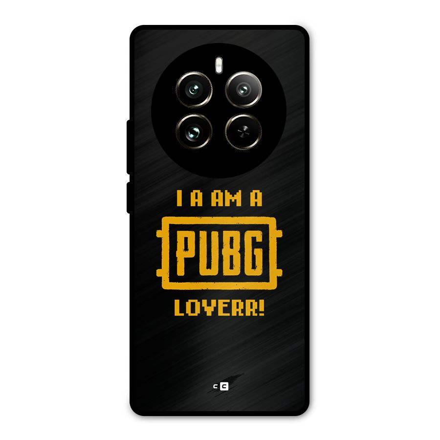 PUBG Lover Metal Back Case for Realme 12 Pro