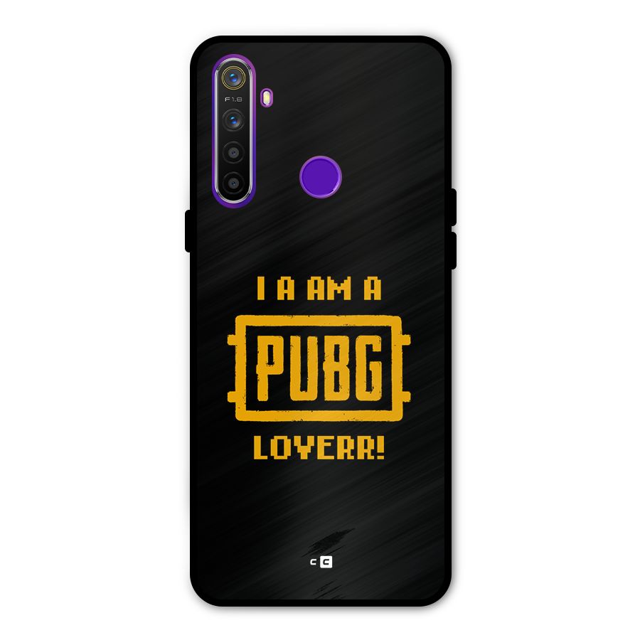 PUBG Lover Metal Back Case for Realme 5i
