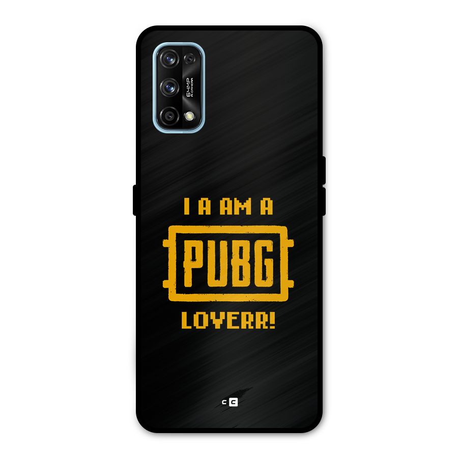 PUBG Lover Metal Back Case for Realme 7 Pro