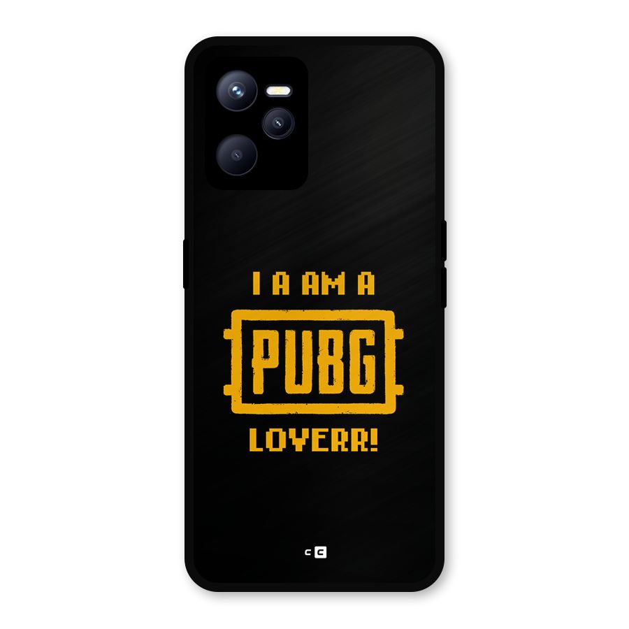 PUBG Lover Metal Back Case for Realme C35