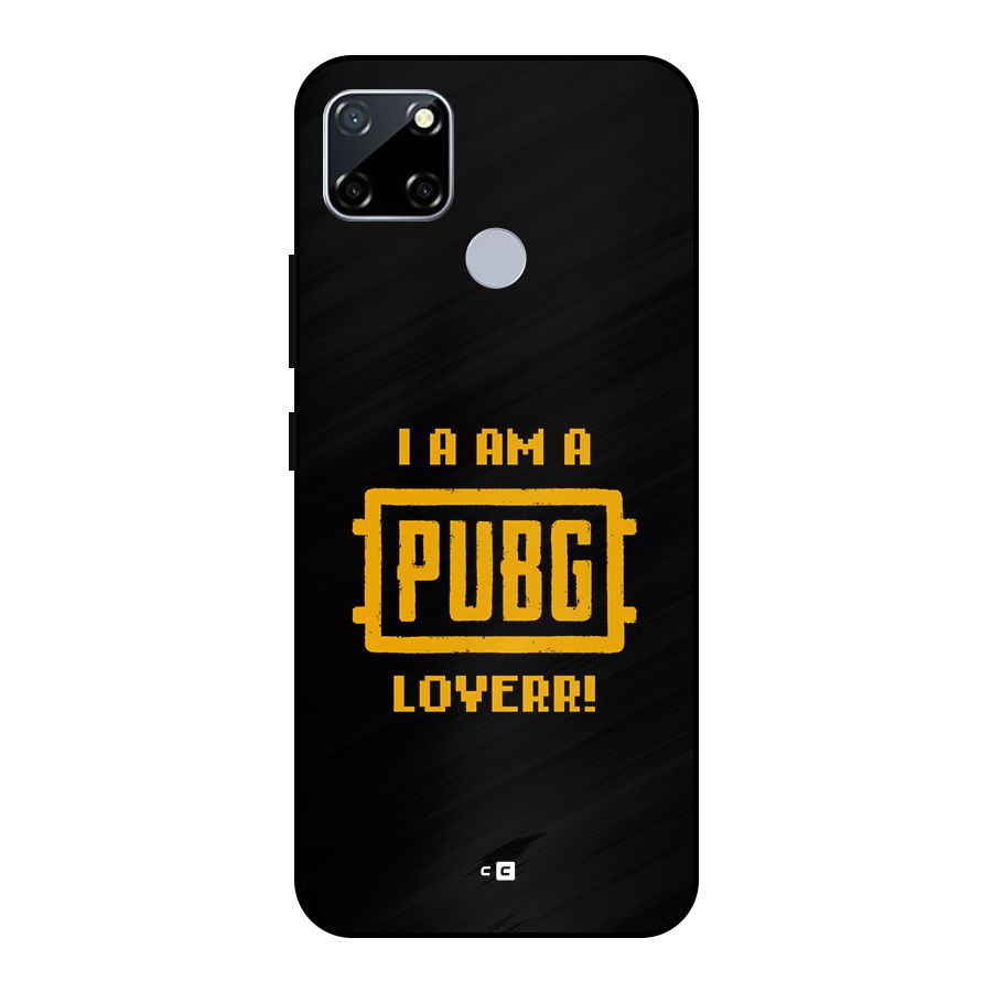 PUBG Lover Metal Back Case for Realme Narzo 20