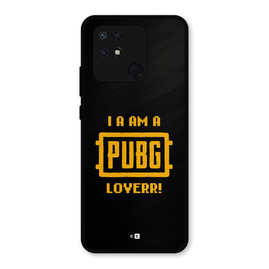 PUBG Lover Metal Back Case for Redmi 10 Power