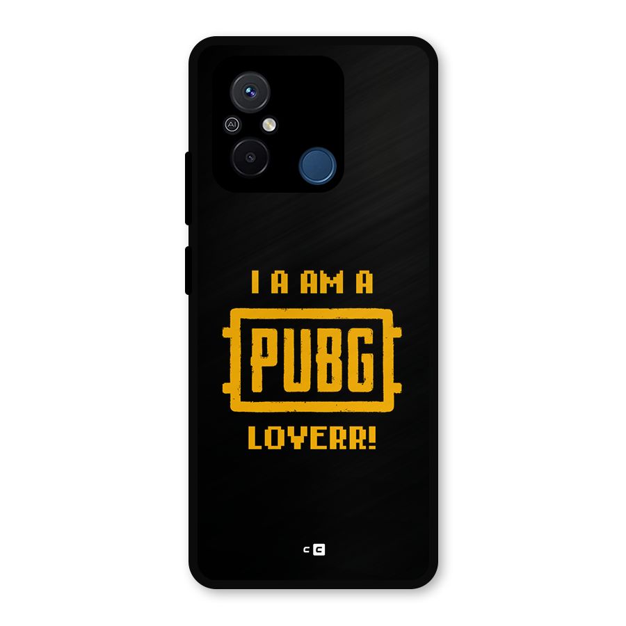 PUBG Lover Metal Back Case for Redmi 12C