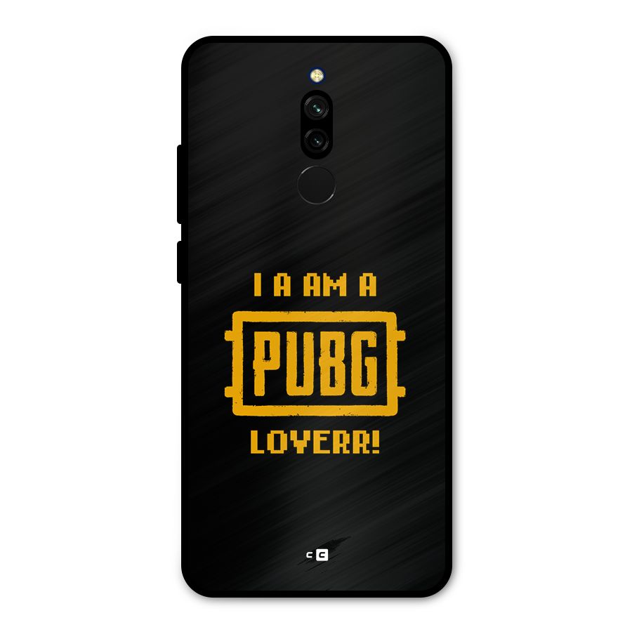 PUBG Lover Metal Back Case for Redmi 8