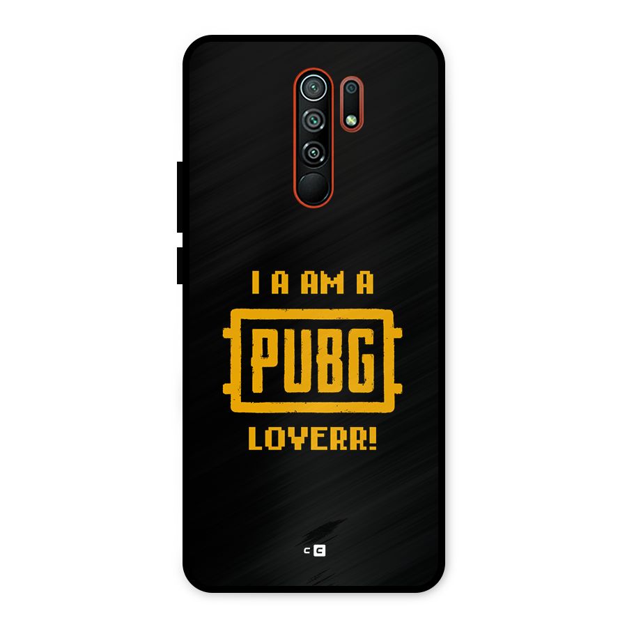 PUBG Lover Metal Back Case for Redmi 9 Prime