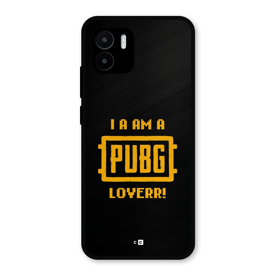 PUBG Lover Metal Back Case for Redmi A1