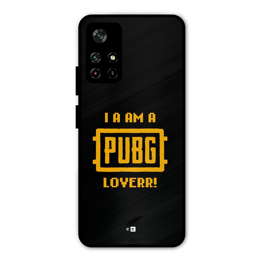 PUBG Lover Metal Back Case for Redmi Note 11T 5G
