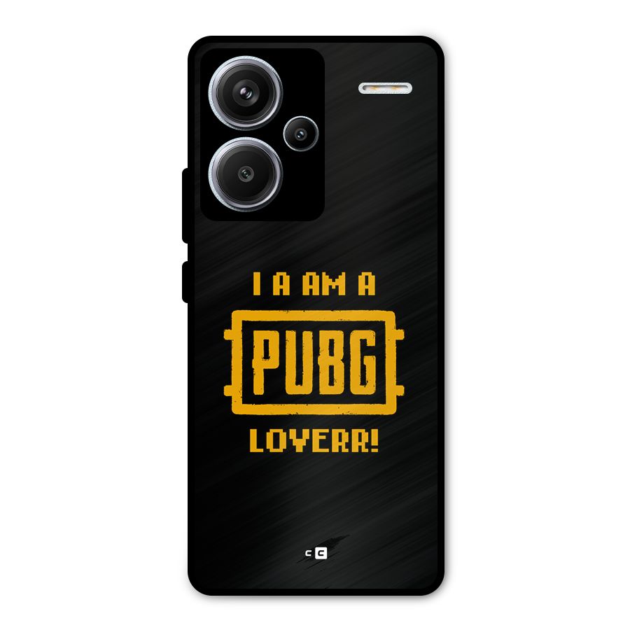 PUBG Lover Metal Back Case for Redmi Note 13 Pro Plus