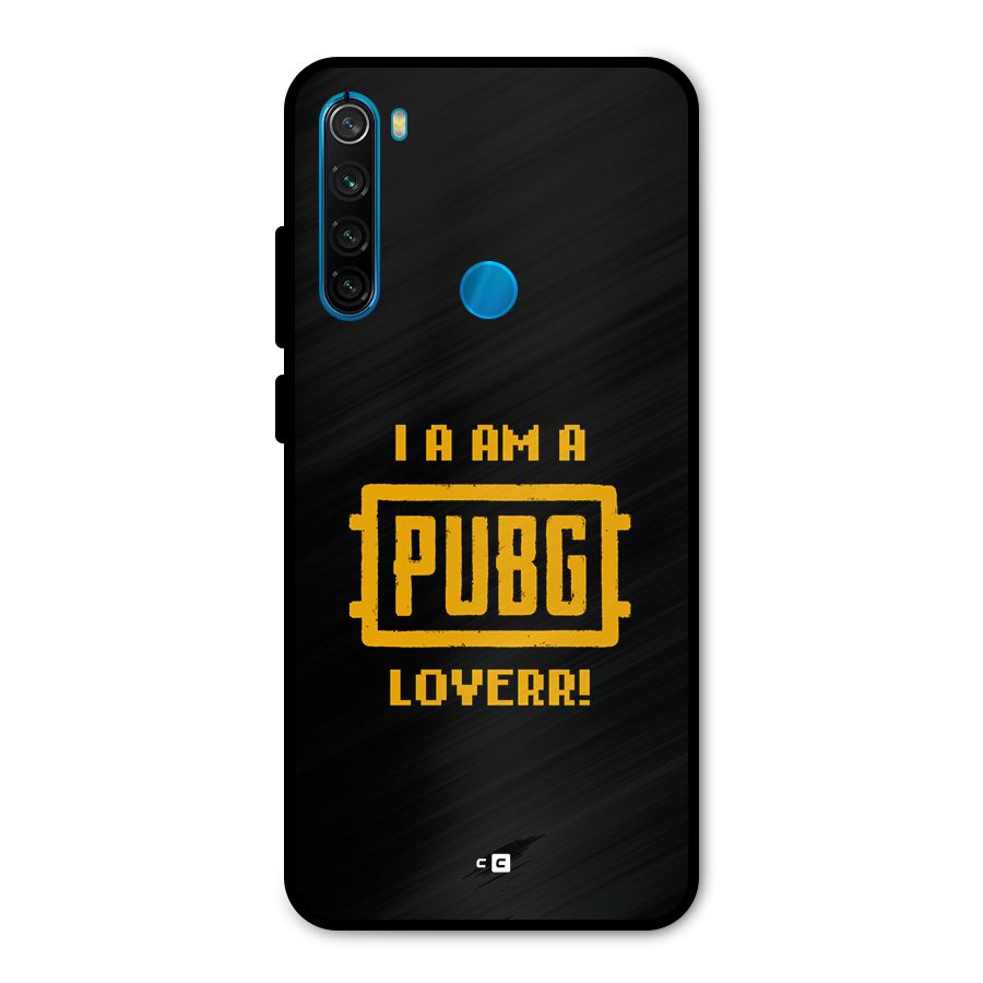 PUBG Lover Metal Back Case for Redmi Note 8