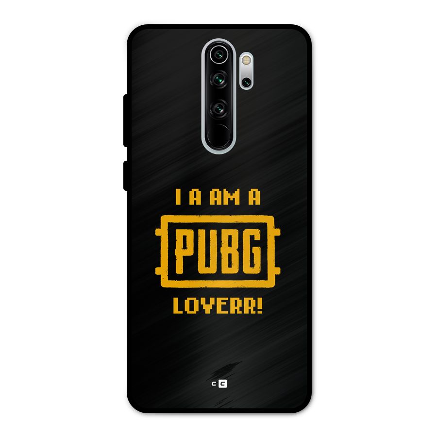 PUBG Lover Metal Back Case for Redmi Note 8 Pro