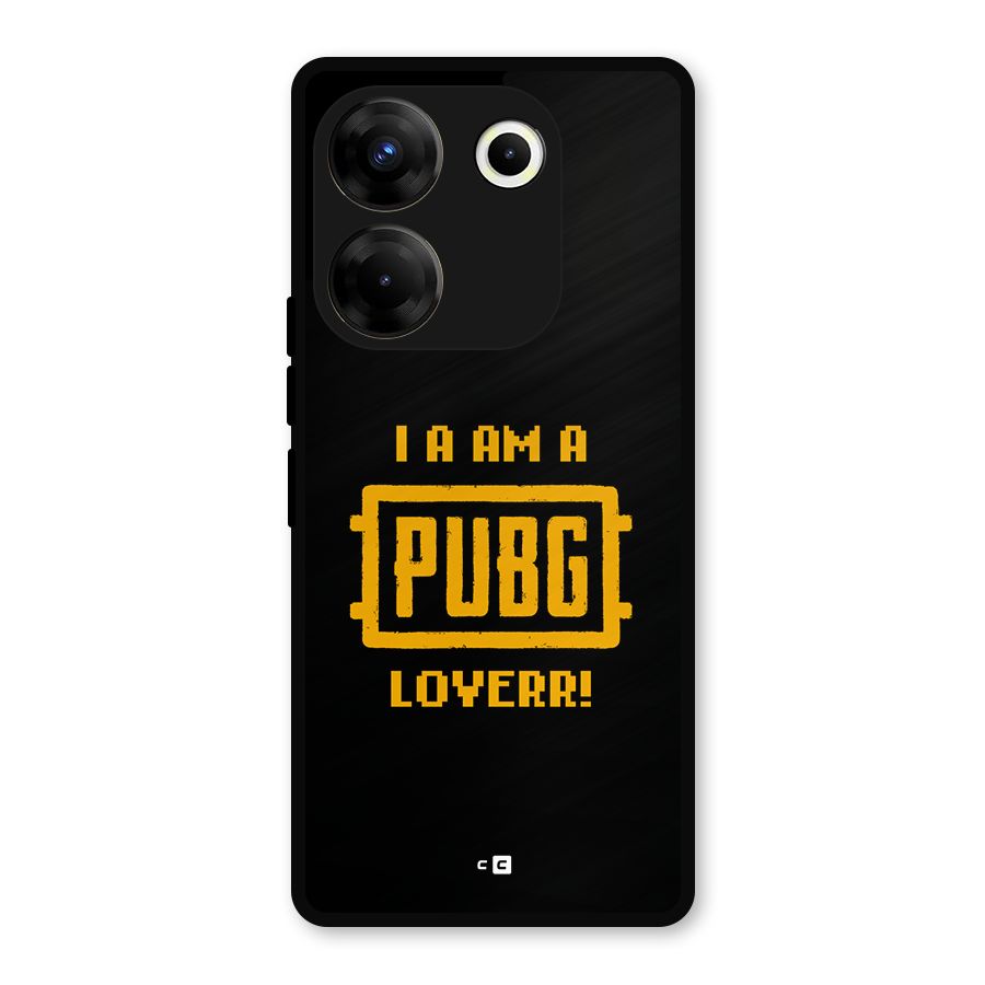 PUBG Lover Metal Back Case for Tecno Camon 20 Pro