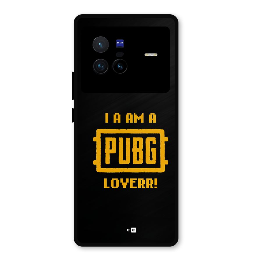 PUBG Lover Metal Back Case for Vivo X80
