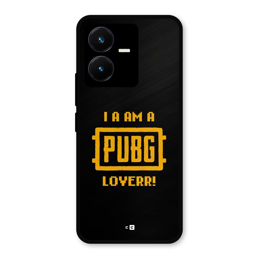 PUBG Lover Metal Back Case for Vivo Y22s