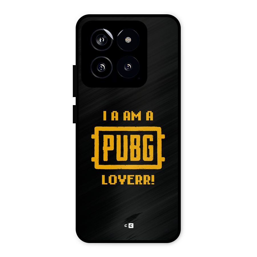 PUBG Lover Metal Back Case for Xiaomi 14