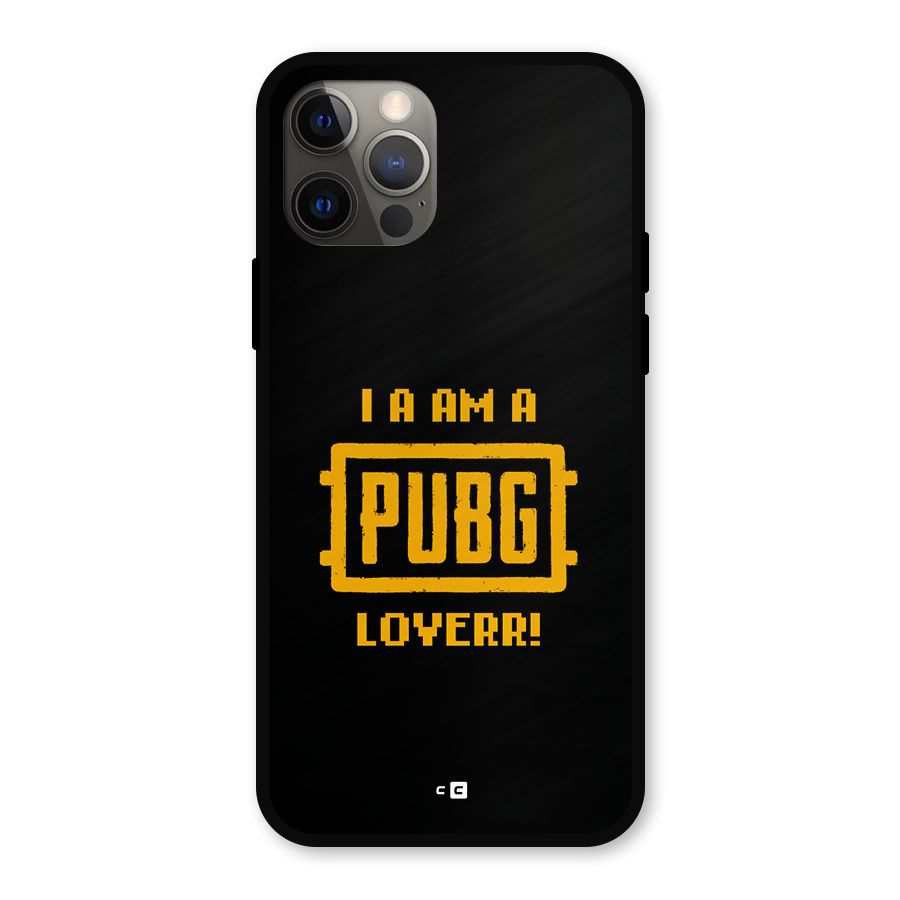 PUBG Lover Metal Back Case for iPhone 12 Pro