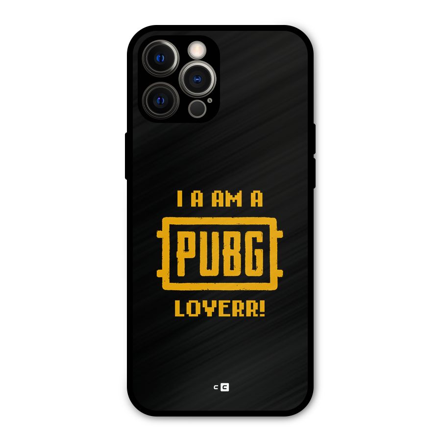 PUBG Lover Metal Back Case for iPhone 12 Pro Max