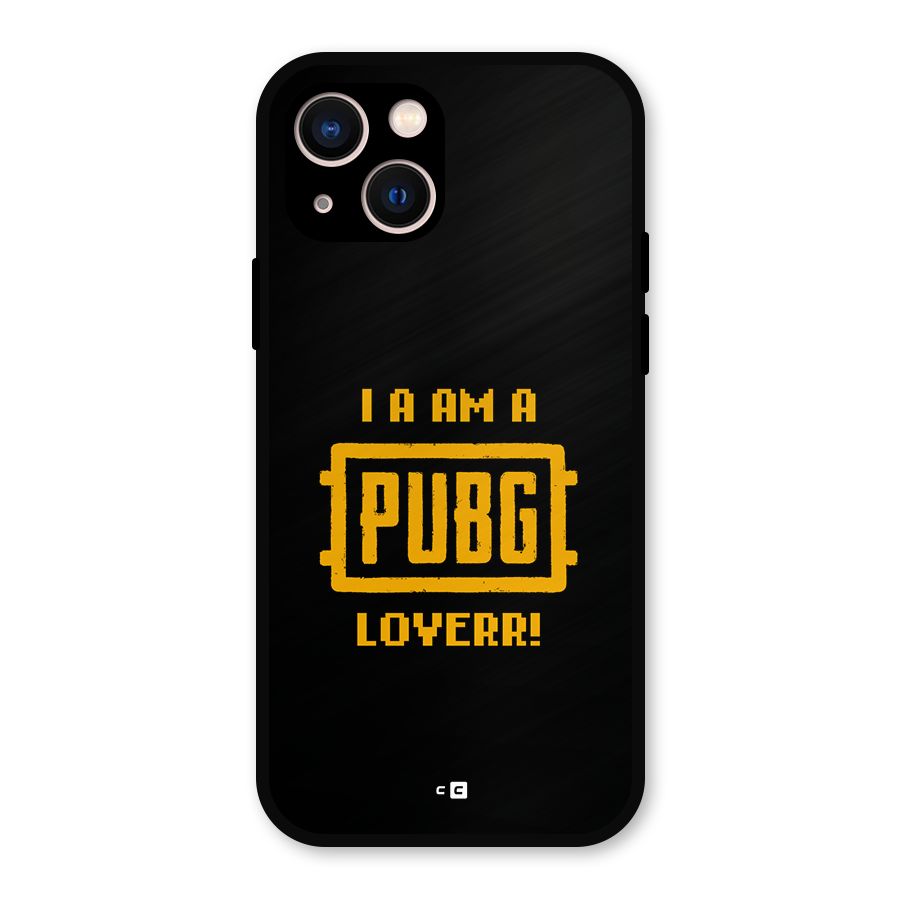 PUBG Lover Metal Back Case for iPhone 13