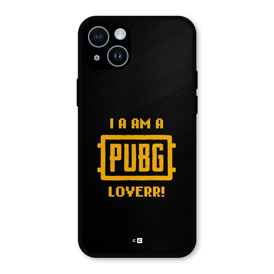 PUBG Lover Metal Back Case for iPhone 14