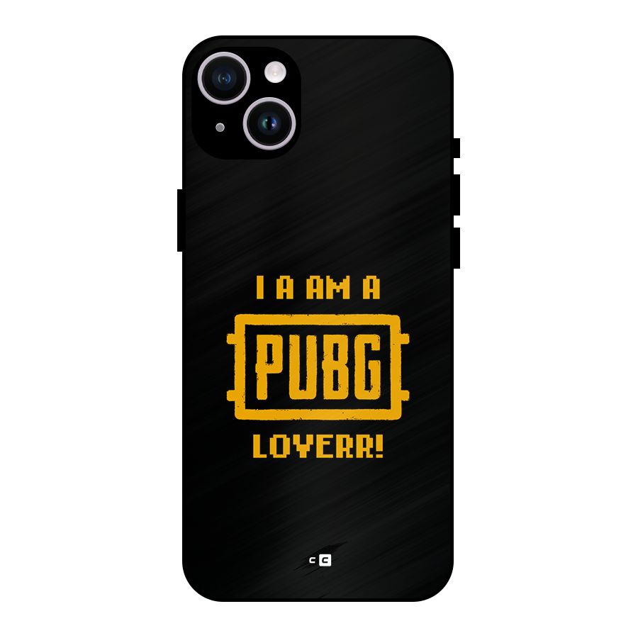 PUBG Lover Metal Back Case for iPhone 14 Plus