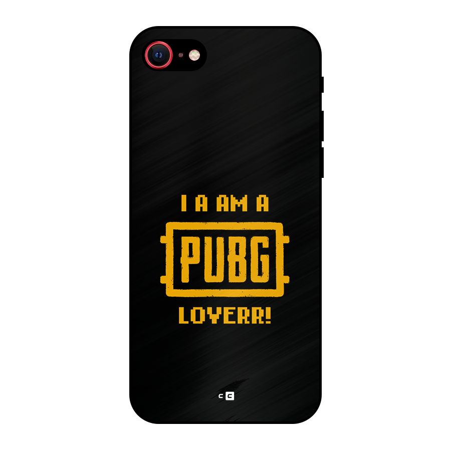 PUBG Lover Metal Back Case for iPhone 7