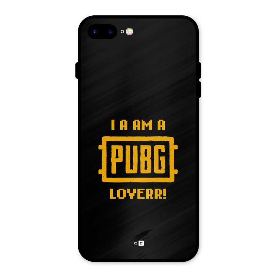 PUBG Lover Metal Back Case for iPhone 7 Plus