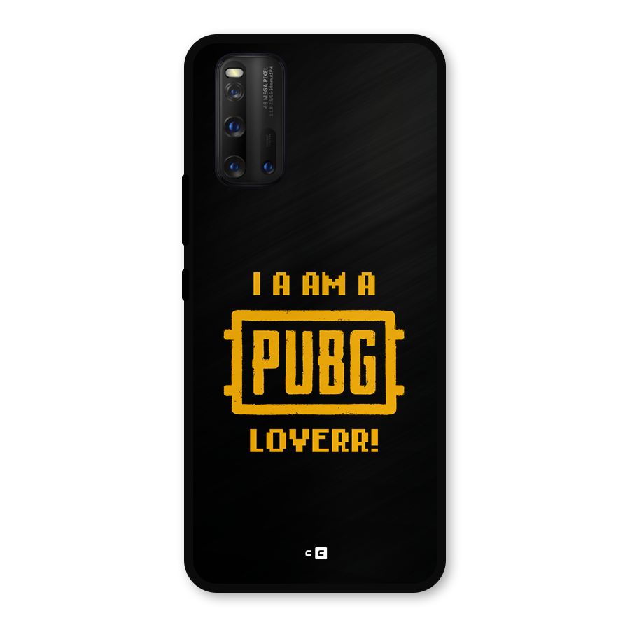 PUBG Lover Metal Back Case for iQOO 3