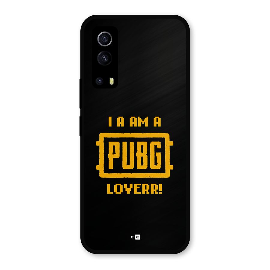 PUBG Lover Metal Back Case for iQOO Z3