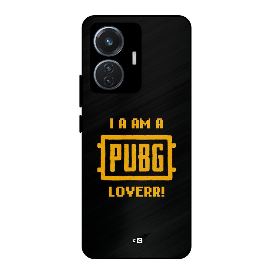 PUBG Lover Metal Back Case for iQOO Z6 44W