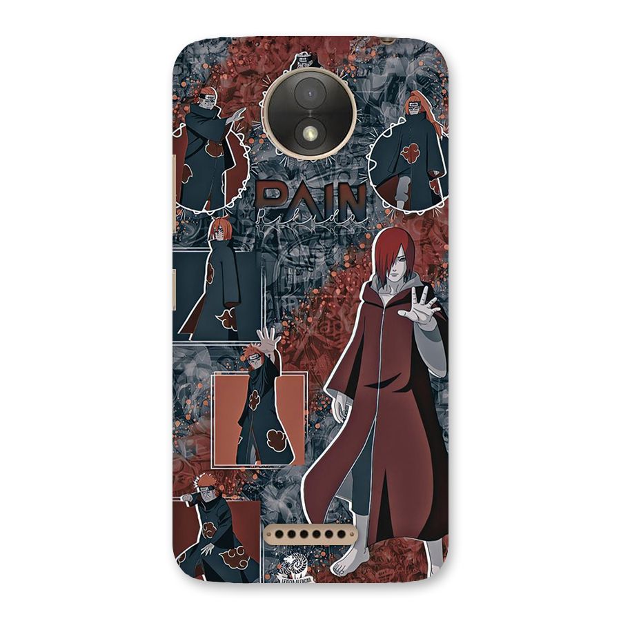 Pain Group Back Case for Moto C Plus