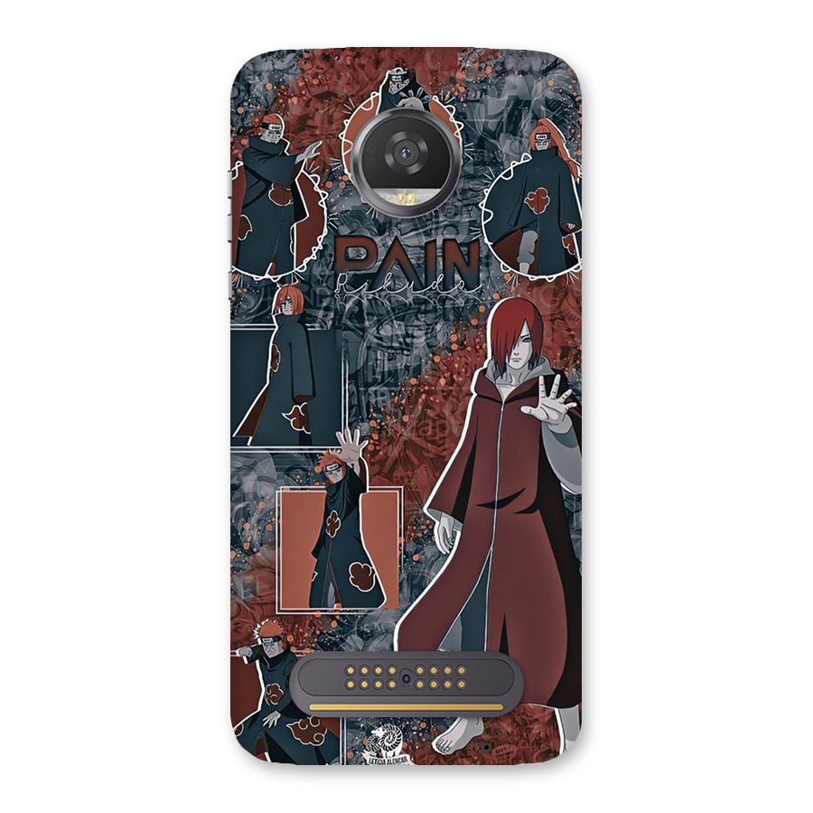 Pain Group Back Case for Moto Z2 Play