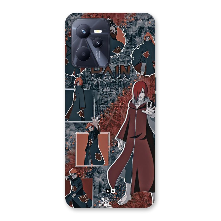 Pain Group Back Case for Realme C35