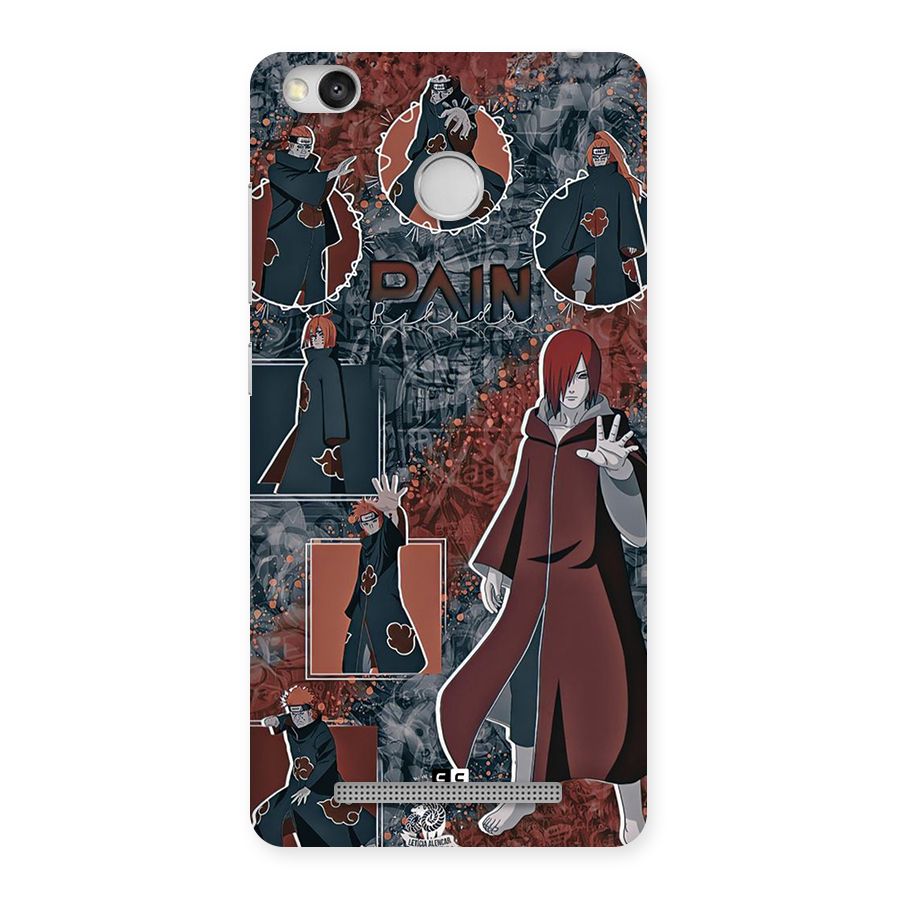Pain Group Back Case for Redmi 3S Prime