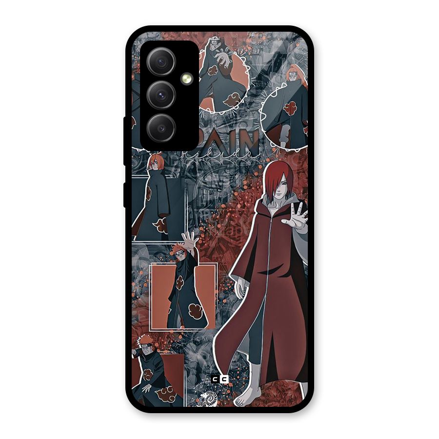 Pain Group Glass Back Case for Galaxy A34