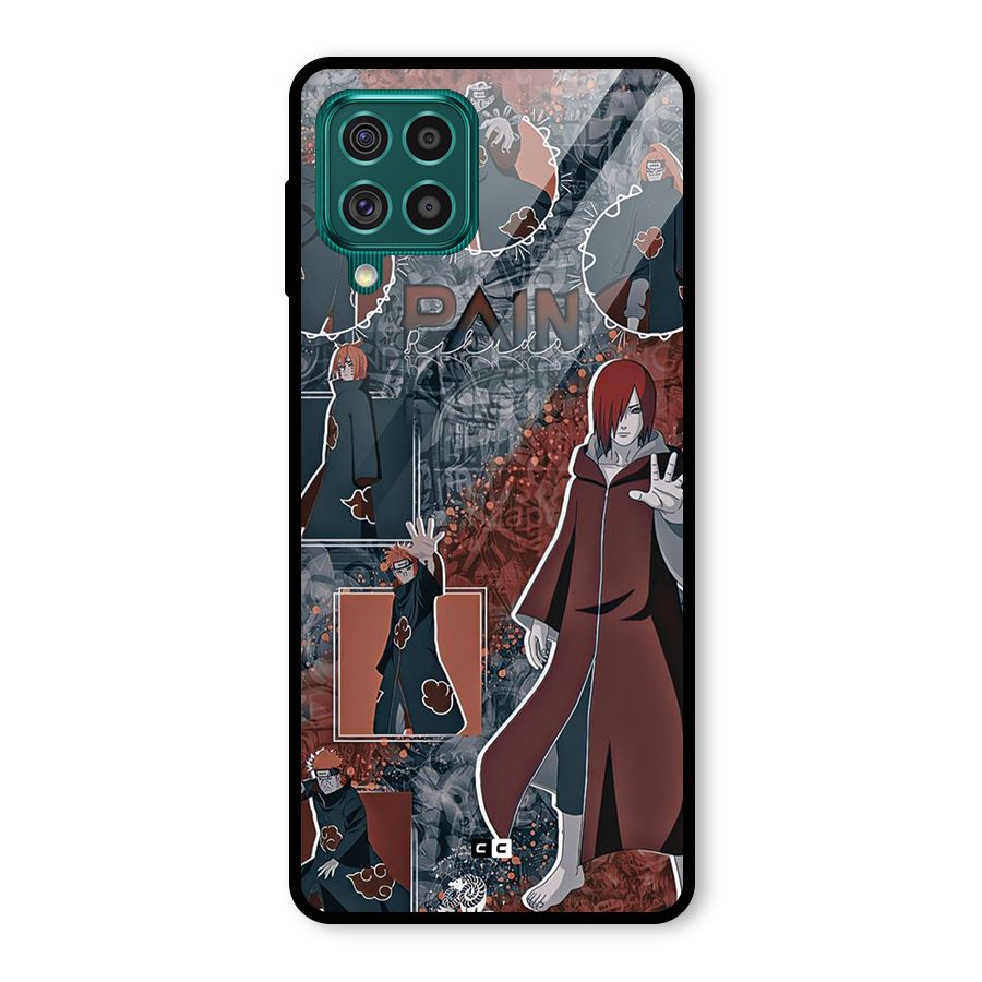 Pain Group Glass Back Case for Galaxy F62