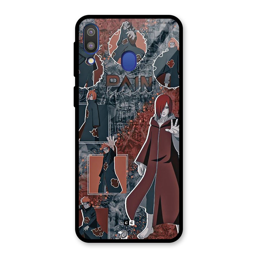 Pain Group Glass Back Case for Galaxy M20