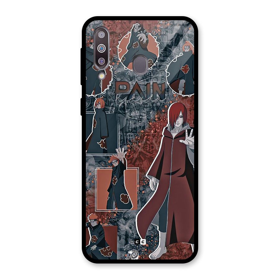 Pain Group Glass Back Case for Galaxy M30