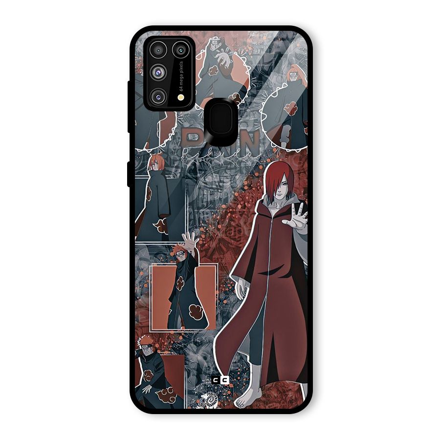 Pain Group Glass Back Case for Galaxy M31