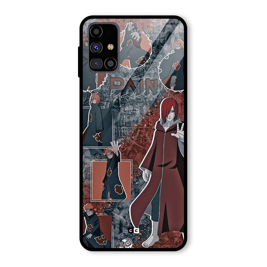 Pain Group Glass Back Case for Galaxy M31s
