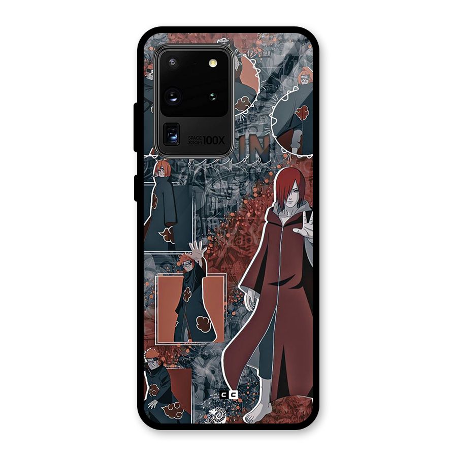 Pain Group Glass Back Case for Galaxy S20 Ultra