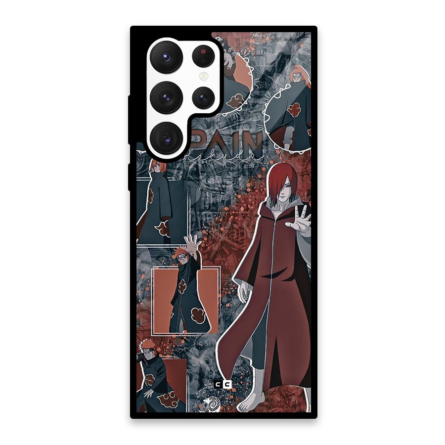 Pain Group Glass Back Case for Galaxy S22 Ultra 5G