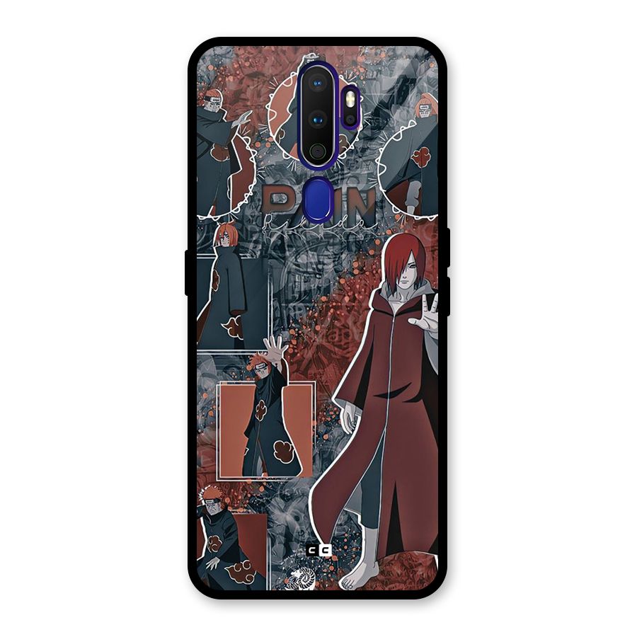 Pain Group Glass Back Case for Oppo A9 (2020)