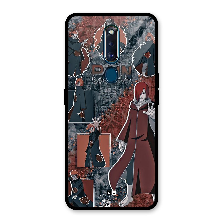 Pain Group Glass Back Case for Oppo F11 Pro