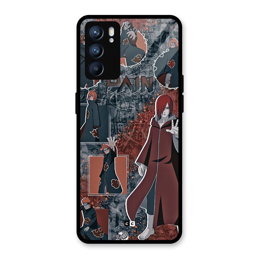 Pain Group Glass Back Case for Oppo Reno6 5G