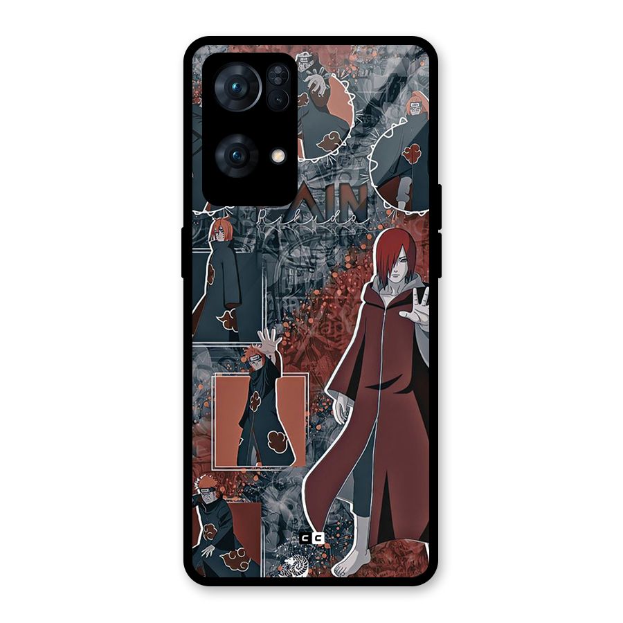 Pain Group Glass Back Case for Oppo Reno7 Pro 5G